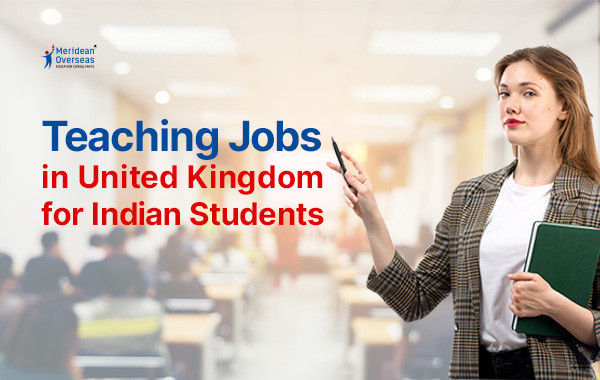 teaching jobs in UK for Indian students